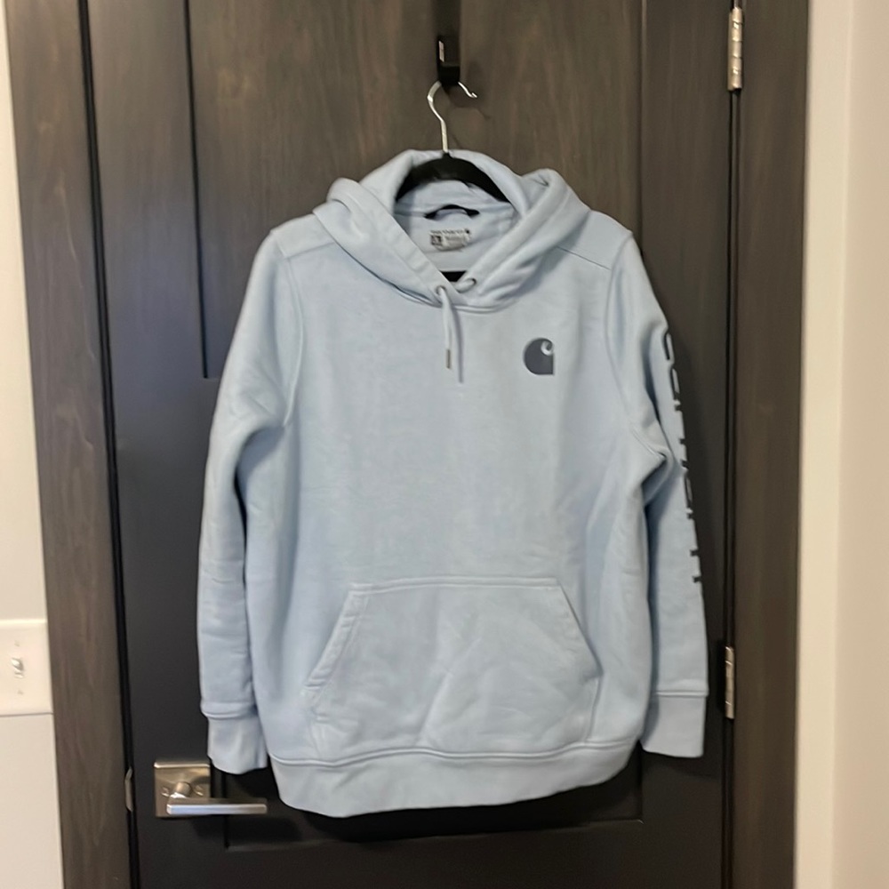 Blue Carhartt sweatshirt